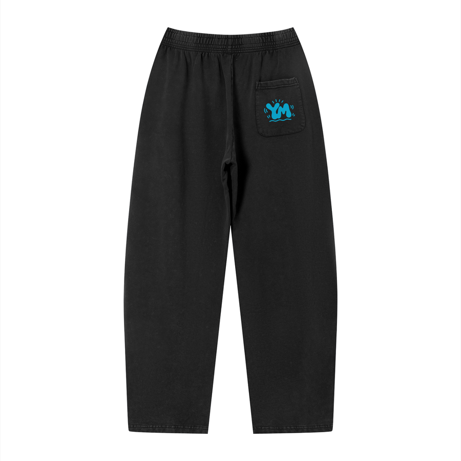 Unisex Vintage Wash Loose Sweatpants