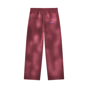 YouMalibu - Unisex Sunfade Wide Leg Fleece Sweatpants