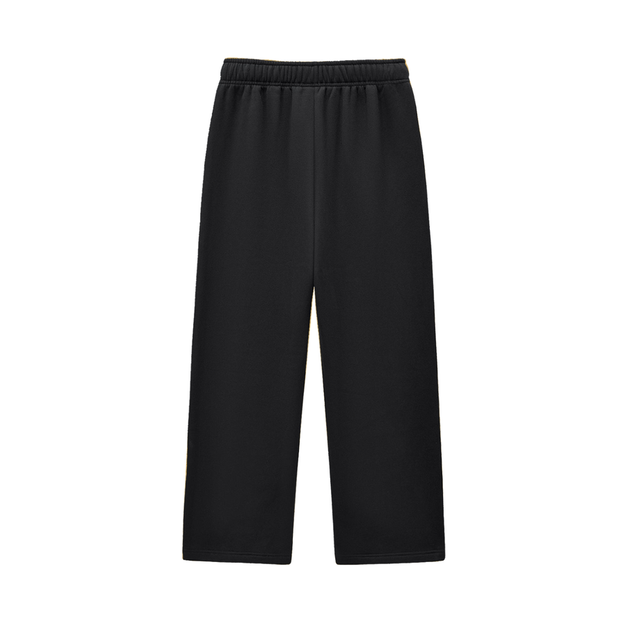 YouMalibu - Contrast-Stitched Fleece Sweatpants