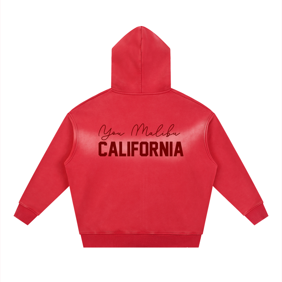 YouMalibu™ - Sunfade Two-way Zipper Hoodie