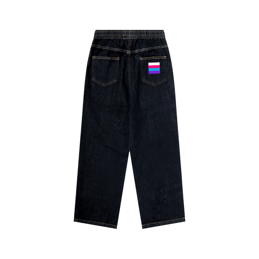 YouMalibu - Kid’s Straight Leg Elastic Waist Jeans