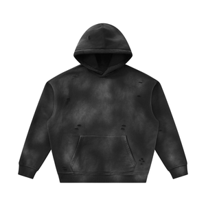 YM-BU - Unisex Sunfade Frayed Fleece Hoodie
