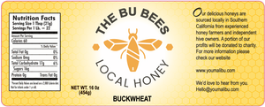 The Bu Bees™- Buckwheat Honey - 16oz