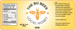 The Bu Bees™ - Sage Honey - 16oz