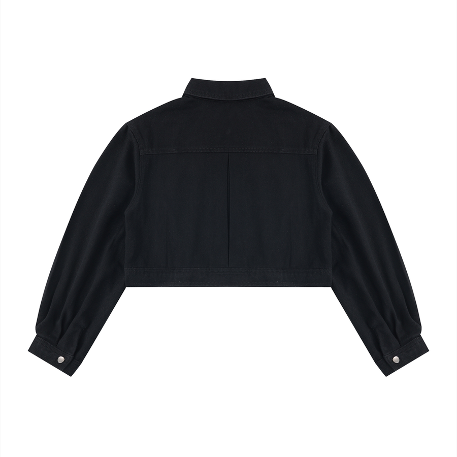 YouMalibu - Women’s Crop Denim Jacket