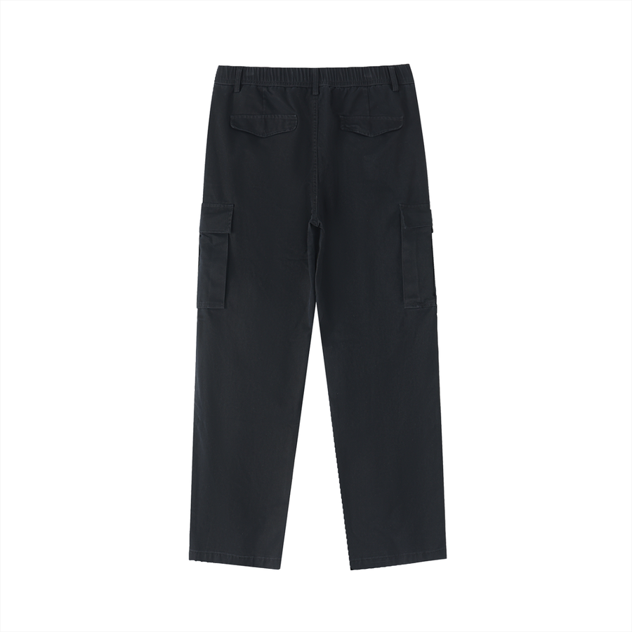 YouMalibu - Cotton Elastic-Waist Cargo Pants