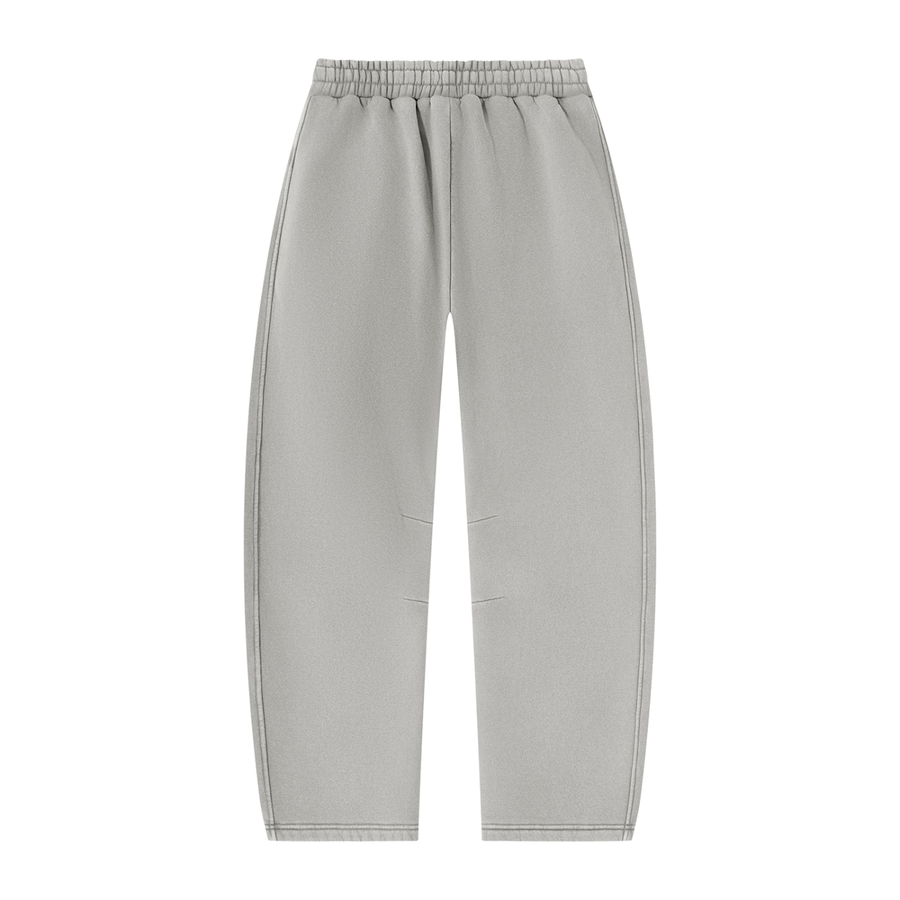 YouMalibu - Unisex Vintage Wash Barrel Leg Fleece Sweatpants