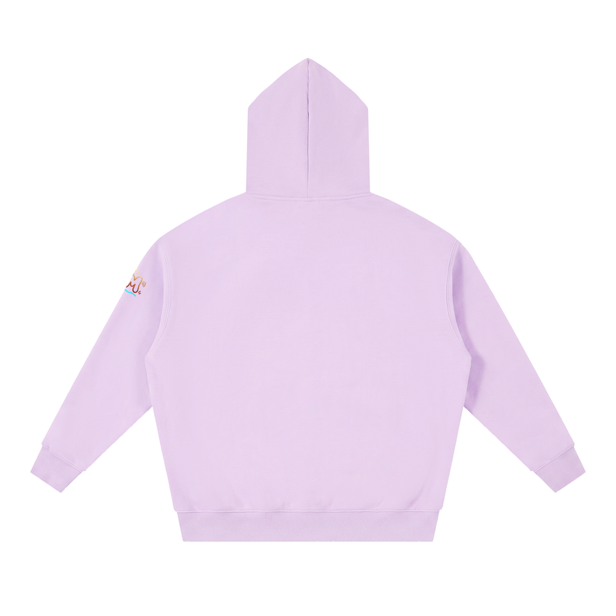 Essential Oversized Boxy Fit Fleece Hoodie