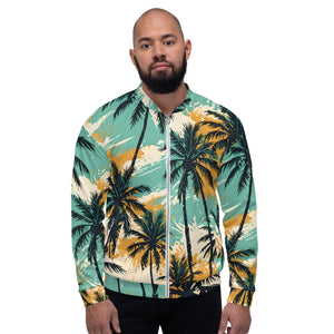 YouMalibu™ - Palm Tree Unisex Bomber Jacket