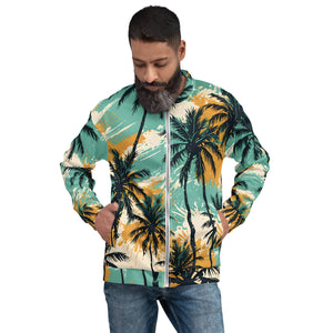 YouMalibu™ - Palm Tree Unisex Bomber Jacket