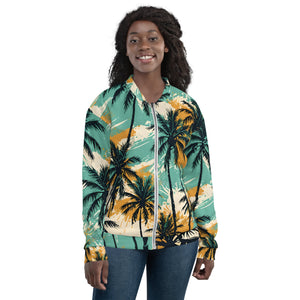 YouMalibu™ - Palm Tree Unisex Bomber Jacket