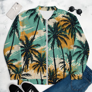 YouMalibu™ - Palm Tree Unisex Bomber Jacket