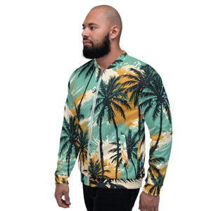 YouMalibu™ - Palm Tree Unisex Bomber Jacket