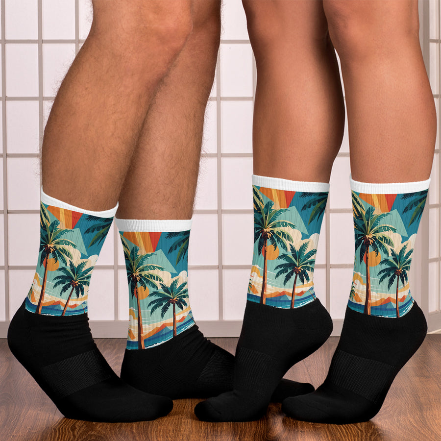 YouMalibu™ - Beach Print Socks