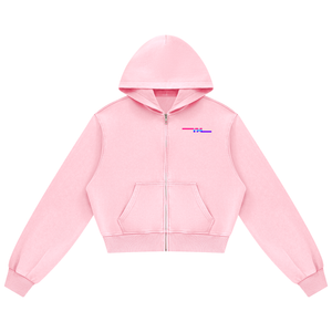 Women's Mineral Wash Full Zip Hoodie