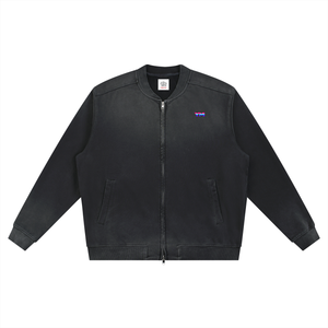 YouMalibu - Sun Fade Heavyweight Baseball Jacket