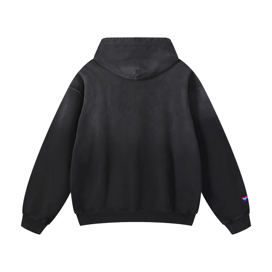 YouMalibu - Heavyweight Sunfade Oversized Hoodie