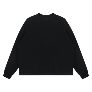 Unisex Waffle Boxy Long Sleeve T-Shirt