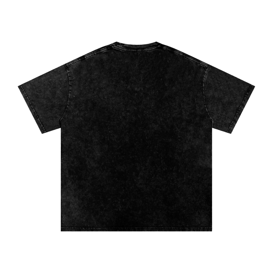 YouMalibu - Snow Washed Oversized Cotton T-Shirt