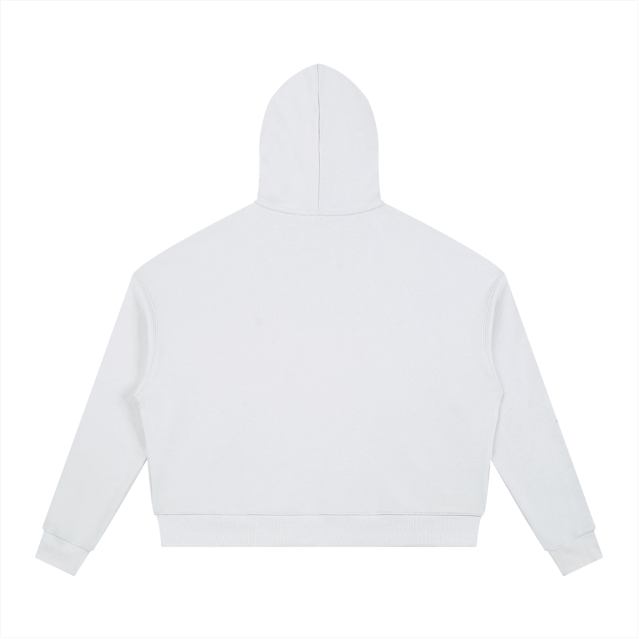 Contrast Drawstring Hoodie