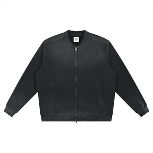 Sun Fade Heavyweight Baseball Jacket