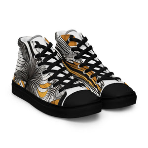 YouMalibu™ - Men’s high top canvas shoes