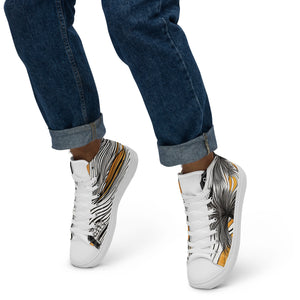 YouMalibu™ - Men’s high top canvas shoes