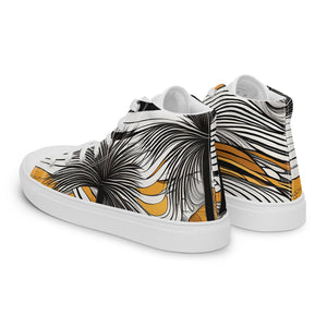 YouMalibu™ - Men’s high top canvas shoes