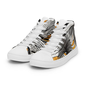 YouMalibu™ - Men’s high top canvas shoes