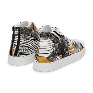 YouMalibu™ - Men’s high top canvas shoes