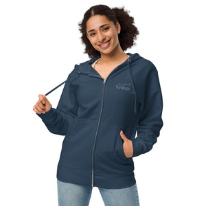 YouMalibu™ Unisex fleece zip up hoodie