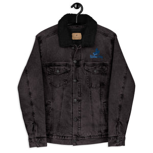 MalibuBaby™ - Youth Unisex denim sherpa jacket