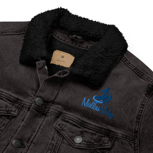 MalibuBaby™ - Youth Unisex denim sherpa jacket