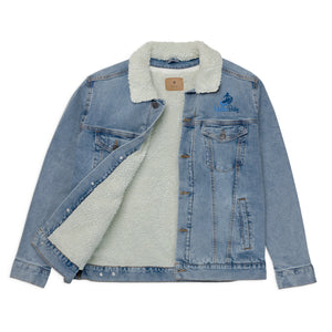 MalibuBaby™ - Youth Unisex denim sherpa jacket