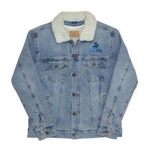 MalibuBaby™ - Youth Unisex denim sherpa jacket