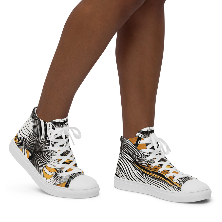 YouMalibu™ - Women’s high top canvas shoes