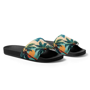 YouMalibu™ - Beach Print Women's slides